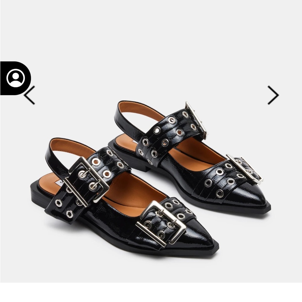 Steve Madden Graya Black Patent